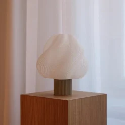 Crème Atelier Lampe Soft Serve Portable - Matcha > Lampes De Table
