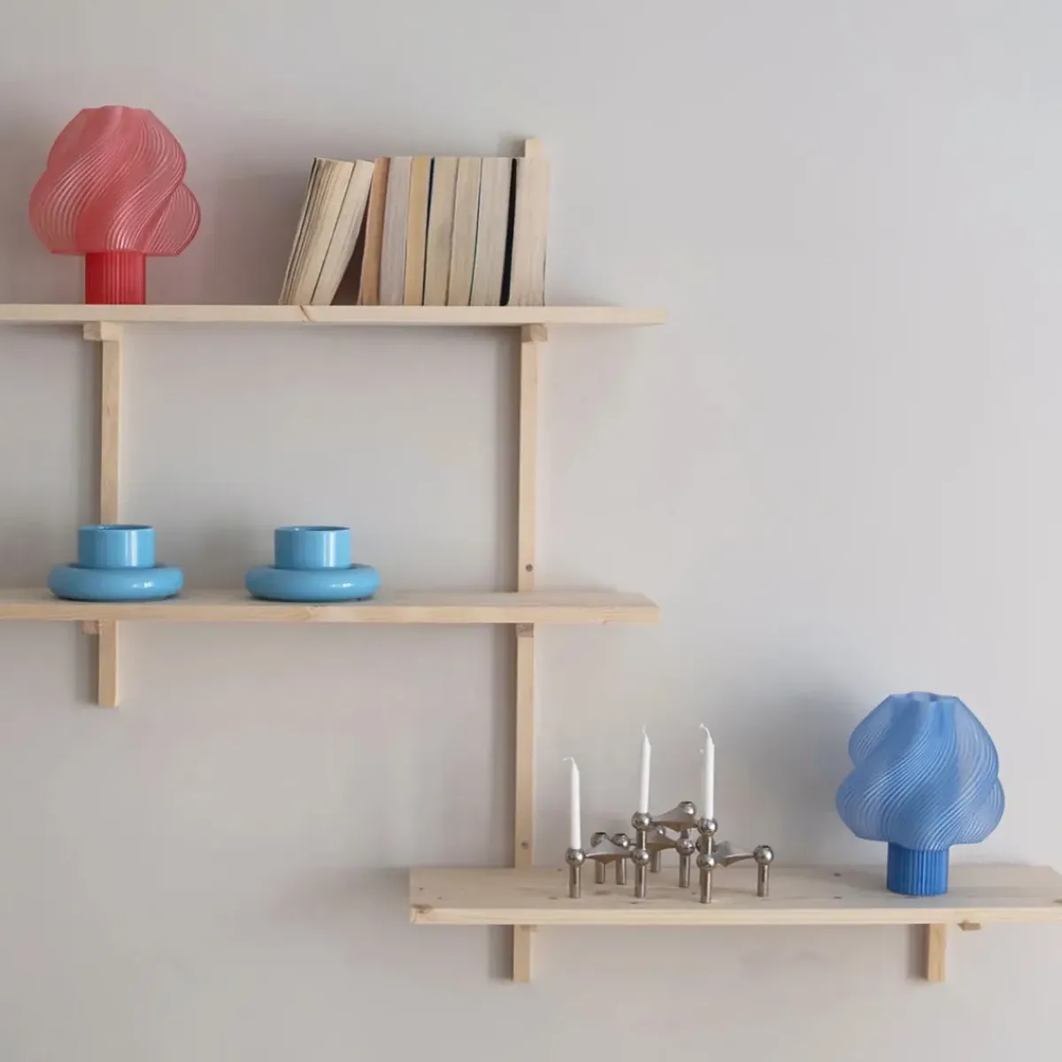 Crème Atelier Lampe Soft Serve Portable - Peach Sorbet > Lampes De Table