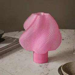 Crème Atelier Lampe Soft Serve Portable - Rose Sorbet > Lampes De Table
