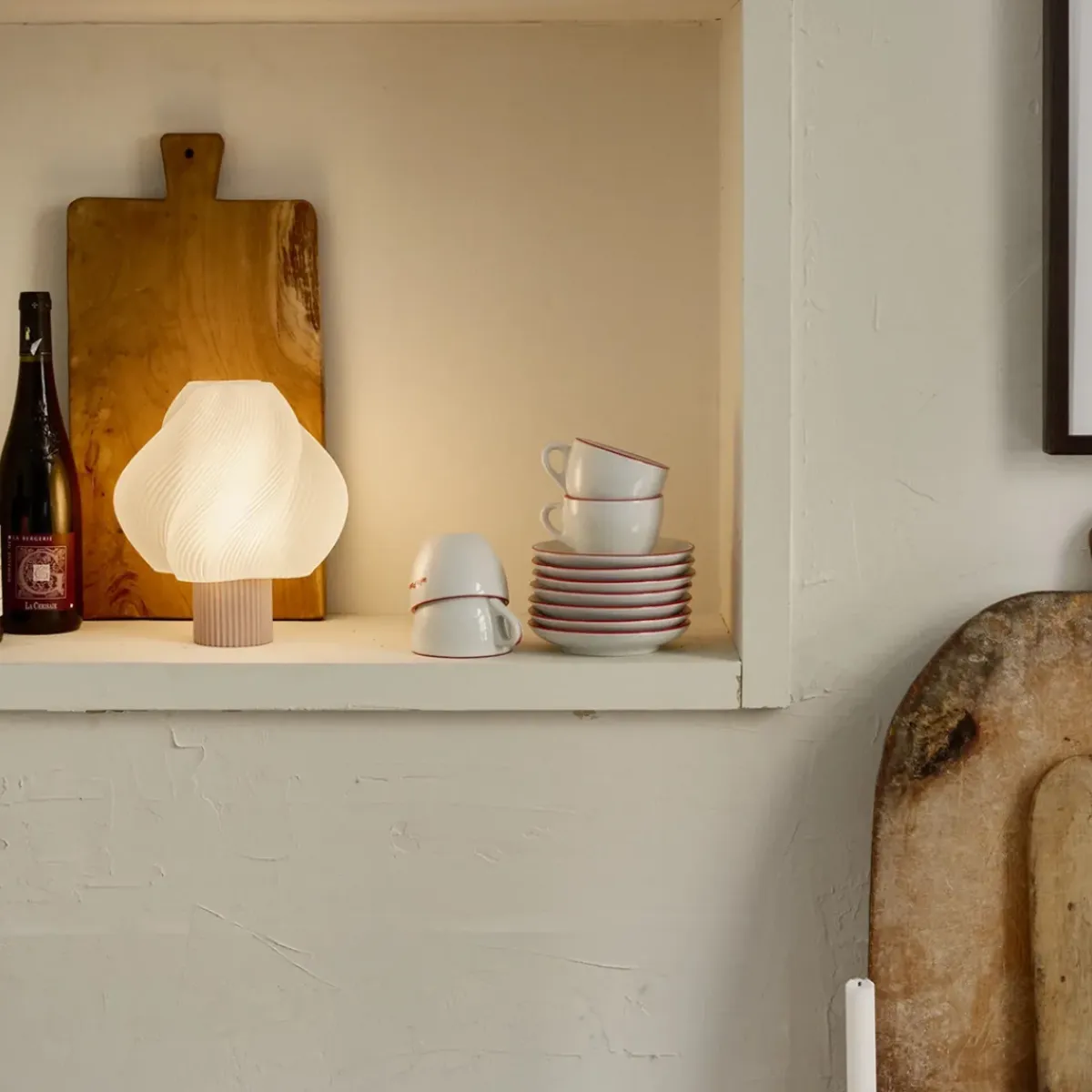 Crème Atelier Lampe Soft Serve Portable - Wild Strawberry > Lampes De Table