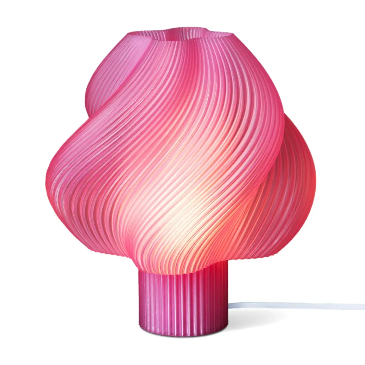Crème Atelier Lampe Soft Serve - Rose Sorbet > Lampes De Table