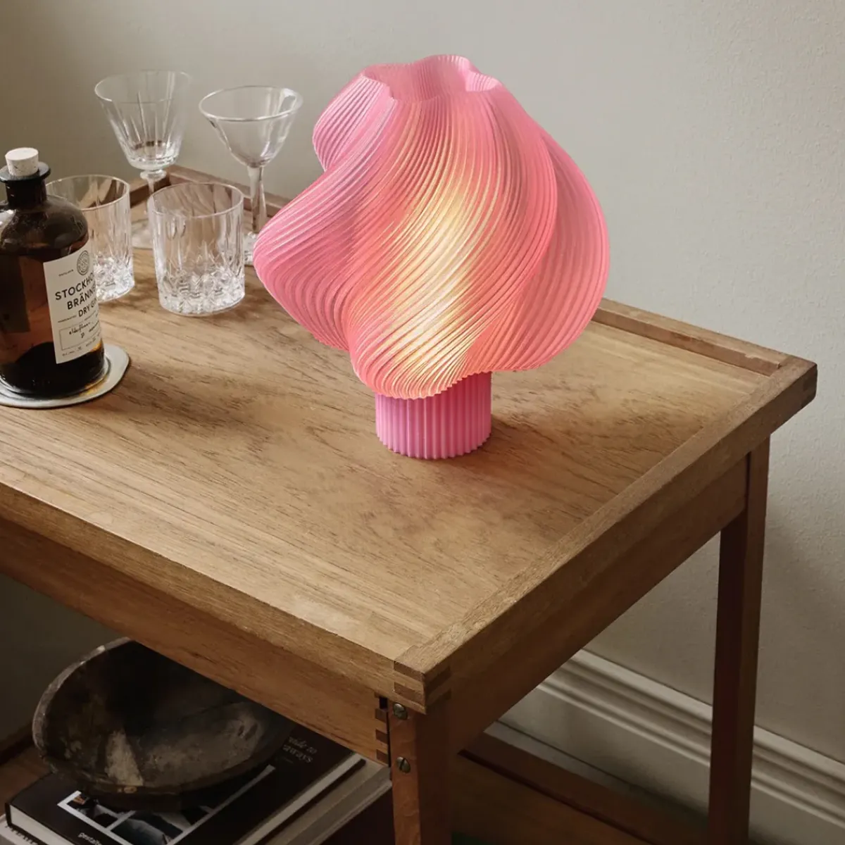 Crème Atelier Lampe Soft Serve - Rose Sorbet > Lampes De Table