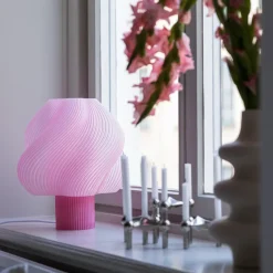 Crème Atelier Lampe Soft Serve - Rose Sorbet > Lampes De Table
