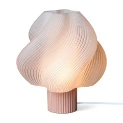 Crème Atelier Lampe Soft Serve - Wild Strawberry > Lampes De Table