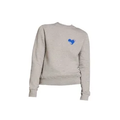 Sélectionné par Fleux Le Sweat We Are Family Femme - Gris > Fabriqué En Europe|Biologique