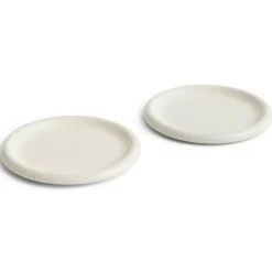 Hay Lot de 2 Assiettes Barro Ø 24 cm > Fabriqué En Europe|Assiettes & Couverts