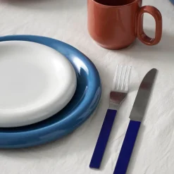 Hay Lot de 2 Assiettes Barro Ø 24 cm > Fabriqué En Europe|Assiettes & Couverts