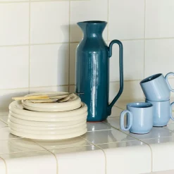 Hay Lot de 2 Assiettes Barro Ø 24 cm > Fabriqué En Europe|Assiettes & Couverts