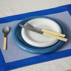 Hay Lot de 2 Assiettes Barro Ø 24 cm > Fabriqué En Europe|Assiettes & Couverts