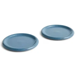 Hay Lot de 2 Assiettes Barro Ø 24 cm > Fabriqué En Europe|Assiettes & Couverts