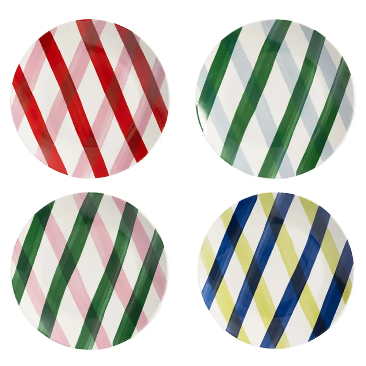 &klevering Lot de 4 assiettes Bliss > Plats & Plateaux|Assiettes & Couverts