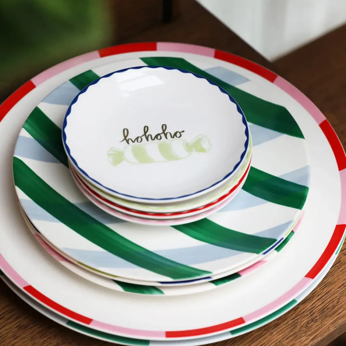 &klevering Lot de 4 assiettes Bliss > Plats & Plateaux|Assiettes & Couverts