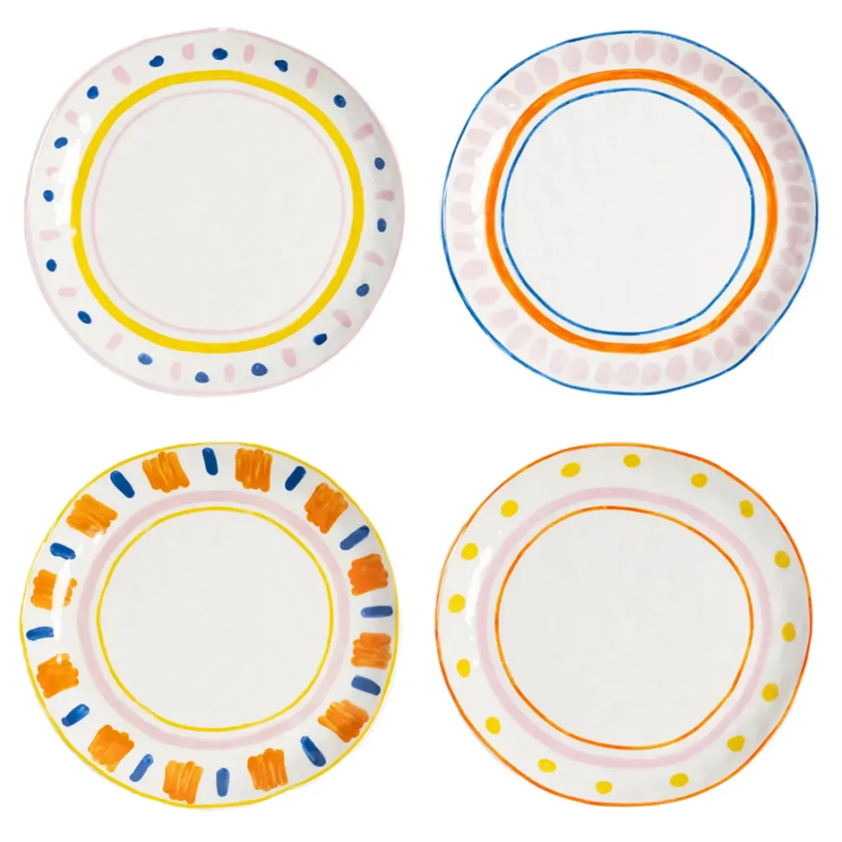 &klevering Lot de 4 assiettes Boavista > Plats & Plateaux|Assiettes & Couverts