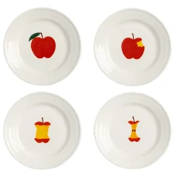 &klevering Lot de 4 assiettes Haines - S > Plats & Plateaux|Assiettes & Couverts