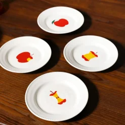 &klevering Lot de 4 assiettes Haines - S > Plats & Plateaux|Assiettes & Couverts