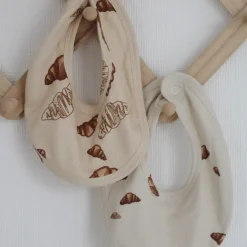 VACVAC Studio Lot de 2 Bavoirs Croissants > Enfant Bavoirs