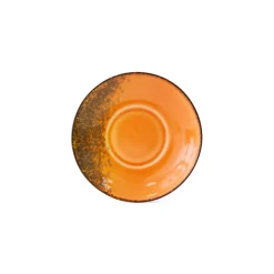 HK Living Lot de 4 Soucoupes Roasts en Céramique 70'S - 11.5 x 1.8 cm > Sets De Table & Dessous De Verre|Tasses & Mugs