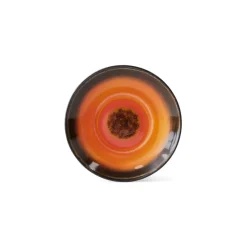 HK Living Lot de 4 Soucoupes Roasts en Céramique 70'S - 11.5 x 1.8 cm > Sets De Table & Dessous De Verre|Tasses & Mugs