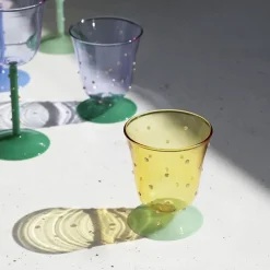 &klevering Lot de 2 verres à eau - Dot > Carafes & Verres