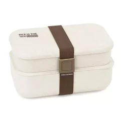 Sélectionné par Fleux Lunch Box 2 Etages Rice is the new Green > Vaisselle & Accessoires De Table|Bouteilles & Lunch Box