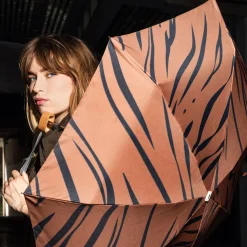 Anatole Mini Parapluie Eugène - Tigre > Femme Parapluies|Parapluies
