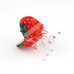 Coucou Suzette Mini Pince à cheveux Fraise > Mode|Accessoires Cheveux
