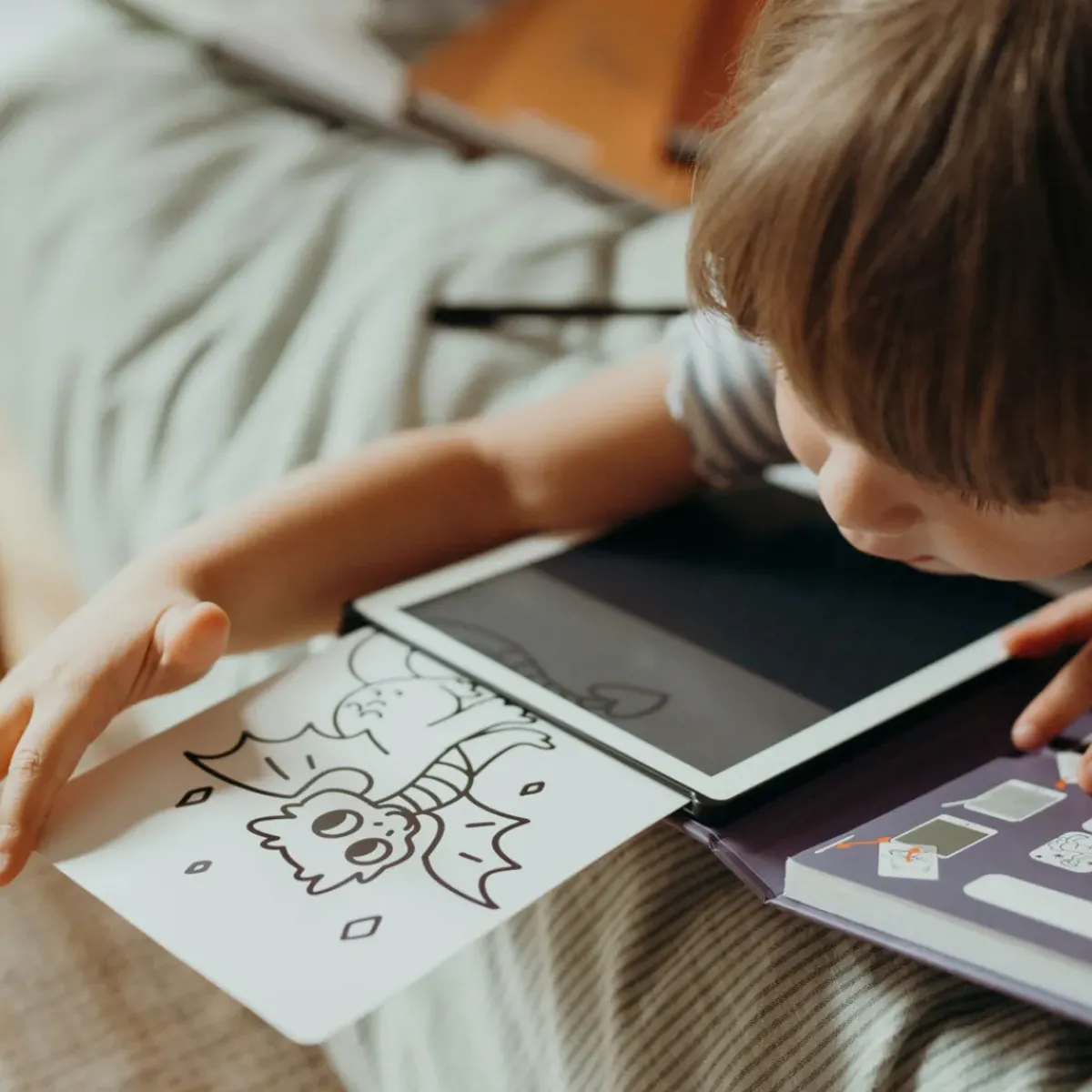 Sélectionné par Fleux Mini Tablette à Dessin Kidydraw 30 Dinosaures > Enfant Loisirs Enfants|Jeux Éducatifs