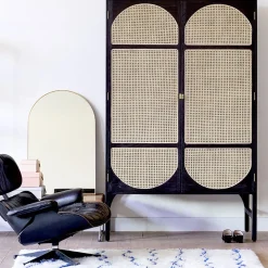 HK Living Miroir Arc - h 60 x 100 cm - Or > Miroirs