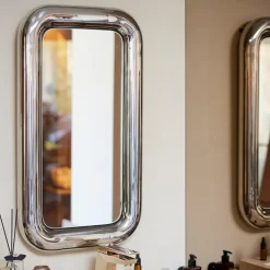 HK Living Miroir Chubby - 45 x 80 cm - Chrome > Miroirs