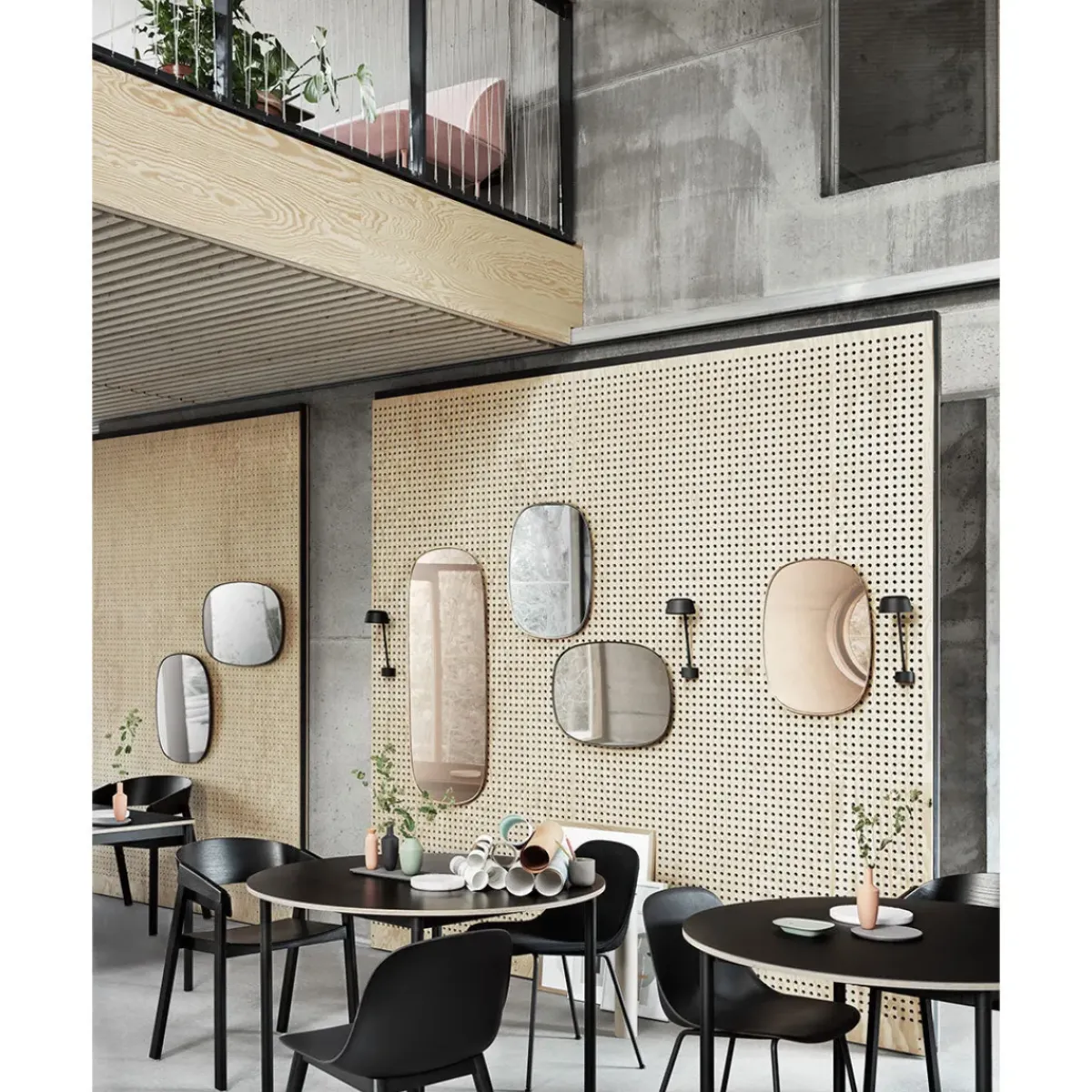 Muuto Miroir Framed - 59 x 44 cm > Miroirs
