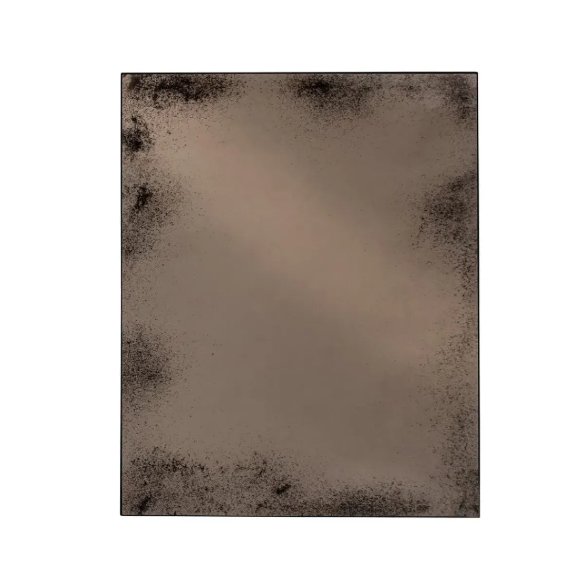 Ethnicraft Miroir rectangulaire vieilli - h 153 x 122 cm - Bronze > Miroirs