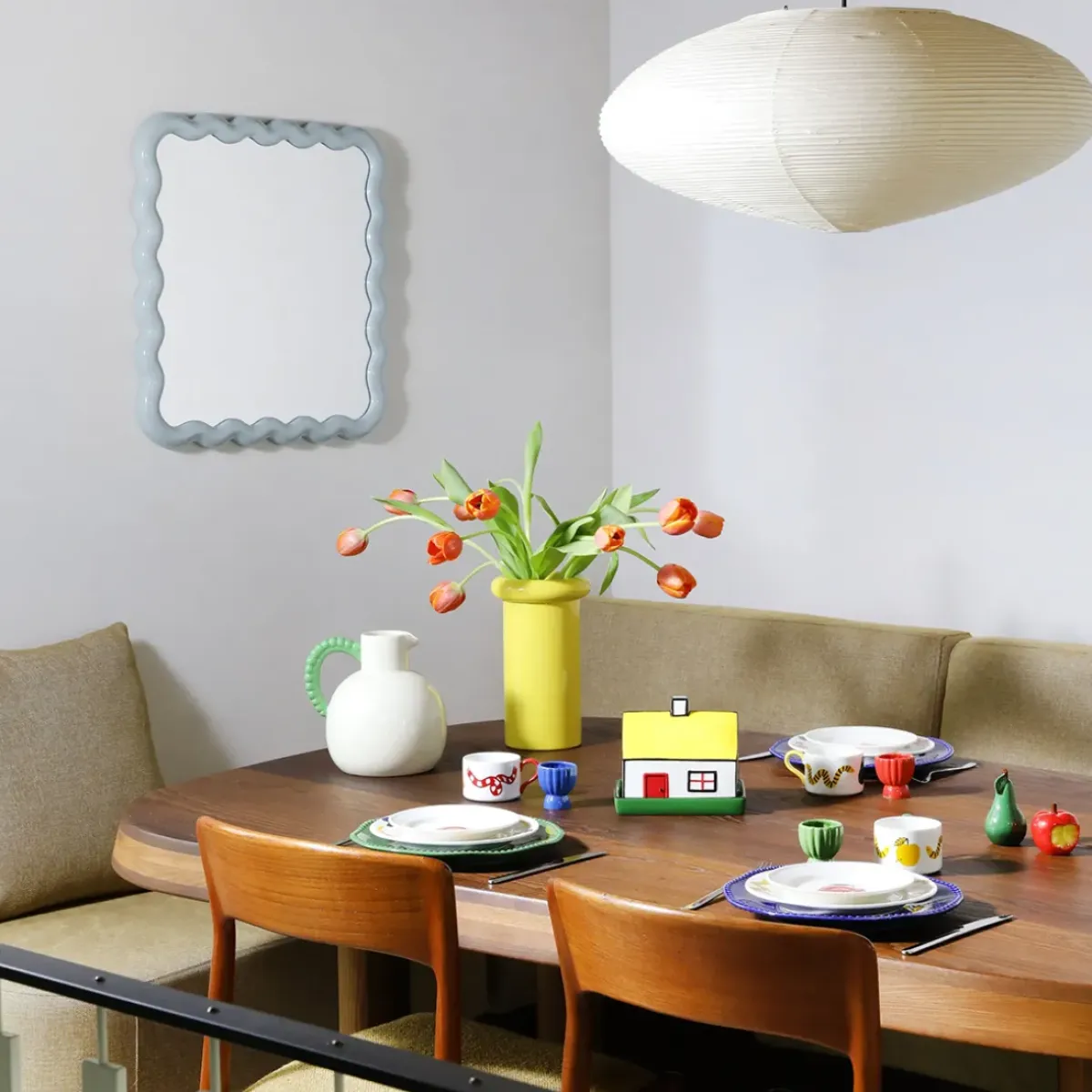&klevering Miroir Zigzag - Mist > Bougies, Bougeoirs Et Allumettes