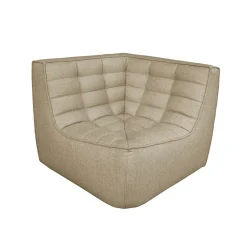 Ethnicraft Module d'angle canapé N701 - Beige > Canapés