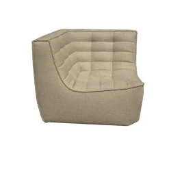 Ethnicraft Module d'angle canapé N701 - Beige > Canapés