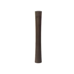 Legnoart Booster Moulin à Poivre et Sel Pleats - Frêne Thermo Foncé > Fabriqué En Europe|Fabrication Artisanale