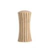 Legnoart Booster Moulin à Poivre et Sel Pleats - Frêne Naturel > Fabriqué En Europe|Fabrication Artisanale