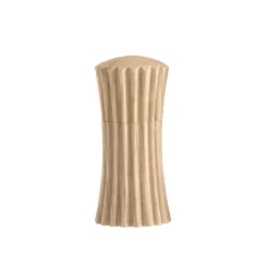 Legnoart Booster Moulin à Poivre et Sel Pleats - Frêne Naturel > Fabriqué En Europe|Fabrication Artisanale