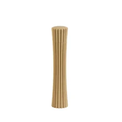 Legnoart Booster Moulin à Poivre et Sel Pleats - Frêne Naturel > Fabriqué En Europe|Fabrication Artisanale