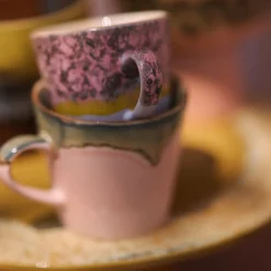 HK Living Mug American Blast 70's - 11,5 cm x 8,5 cm > Tasses & Mugs