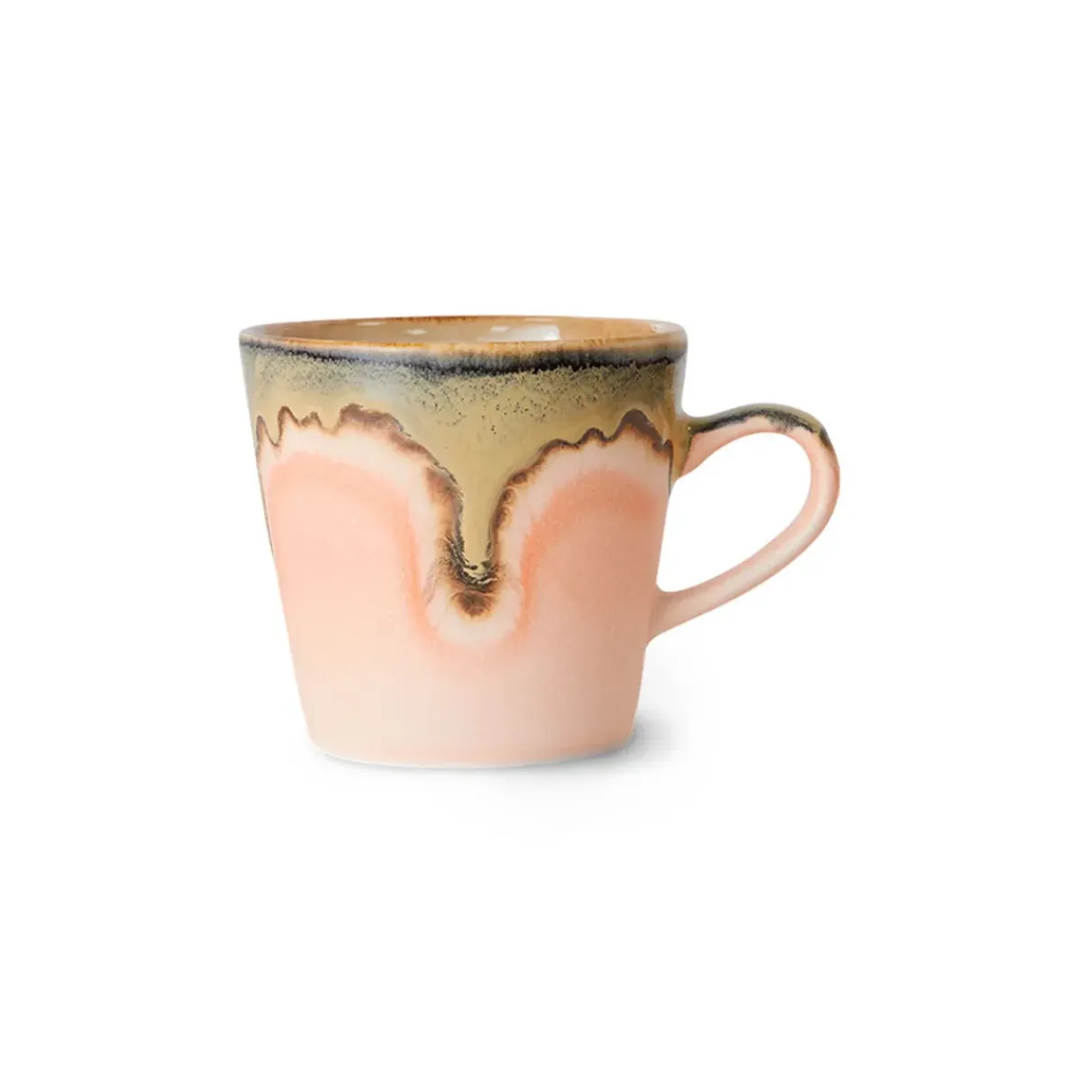 HK Living Mug American Blossom 70's - 11,5 cm x 8,5 cm > Tasses & Mugs