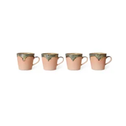 HK Living Mug American Blossom 70's - 11,5 cm x 8,5 cm > Tasses & Mugs