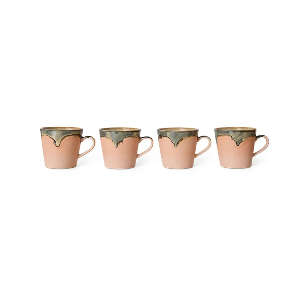 HK Living Mug American Blossom 70's - 11,5 cm x 8,5 cm > Tasses & Mugs