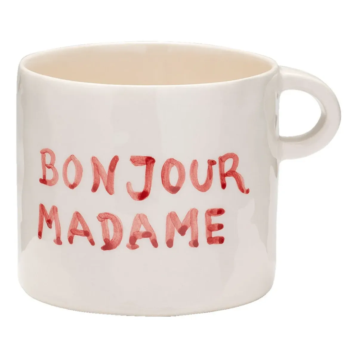 Anna + Nina Mug Bonjour Madame > Fabriqué En Europe|Tasses & Mugs