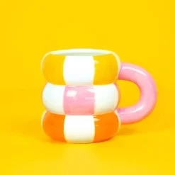 Sélectionné par Fleux Mug Bouée - Rose > Bougies, Bougeoirs Et Allumettes