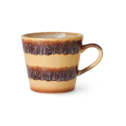 HK Living Mug Cappuccino Cliffs 70's - 12 cm x 9,5 cm > Tasses & Mugs