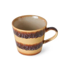 HK Living Mug Cappuccino Cliffs 70's - 12 cm x 9,5 cm > Tasses & Mugs