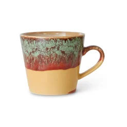 HK Living Mug Cappuccino Cove 70's - 12 cm x 9,5 cm > Tasses & Mugs