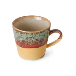 HK Living Mug Cappuccino Cove 70's - 12 cm x 9,5 cm > Tasses & Mugs