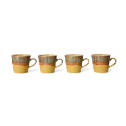 HK Living Mug Cappuccino Cove 70's - 12 cm x 9,5 cm > Tasses & Mugs