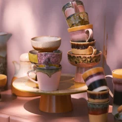 HK Living Mug Cappuccino Sunset 70's - 12 cm x 9,5 cm > Tasses & Mugs